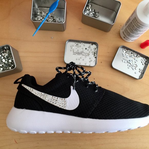 Custom Bling Nike Running Sneaker Sport Shoes D8 - Picture 3 of 5